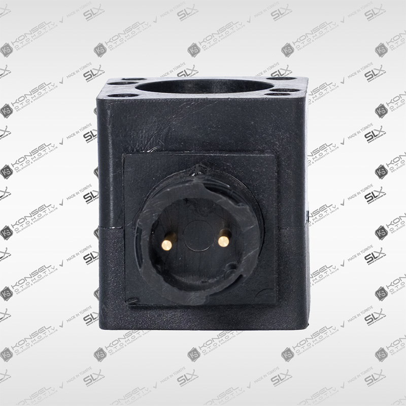 M27x1'  12 Volt 2 Fiş Bajonet Tip Selenoid Bobin