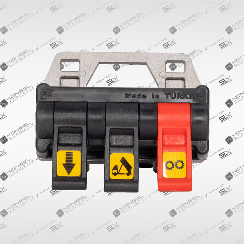 Üçlü Havalı Damper Düğmesi - SPG-665